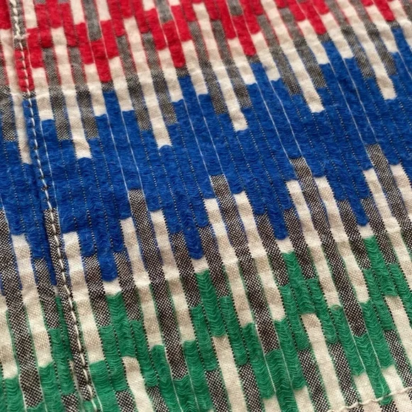 Anthropologie pants, Cartonnier label, 2, ankle length, embroidered detail - Picture 3 of 5